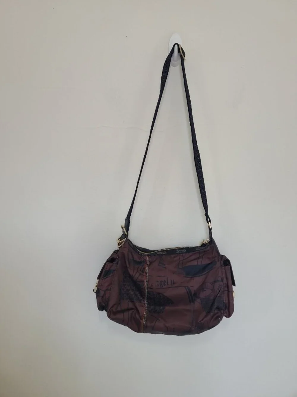 Y2K Gwen Stefani L.A.M.B. for LeSportsac Crossbody Bag Brown